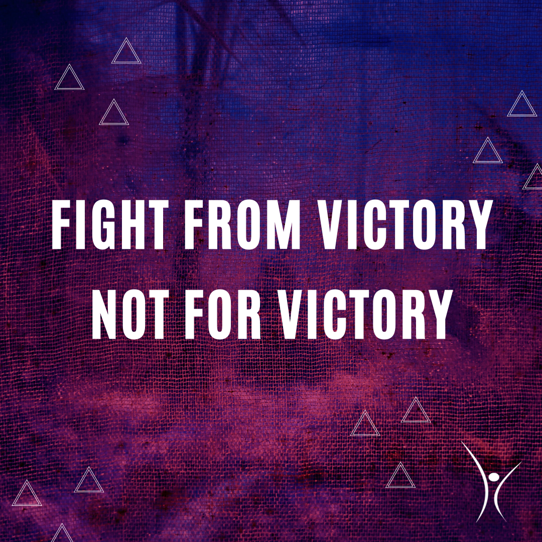 In Christ, We Fight From Victory not For Victory Church of Hope