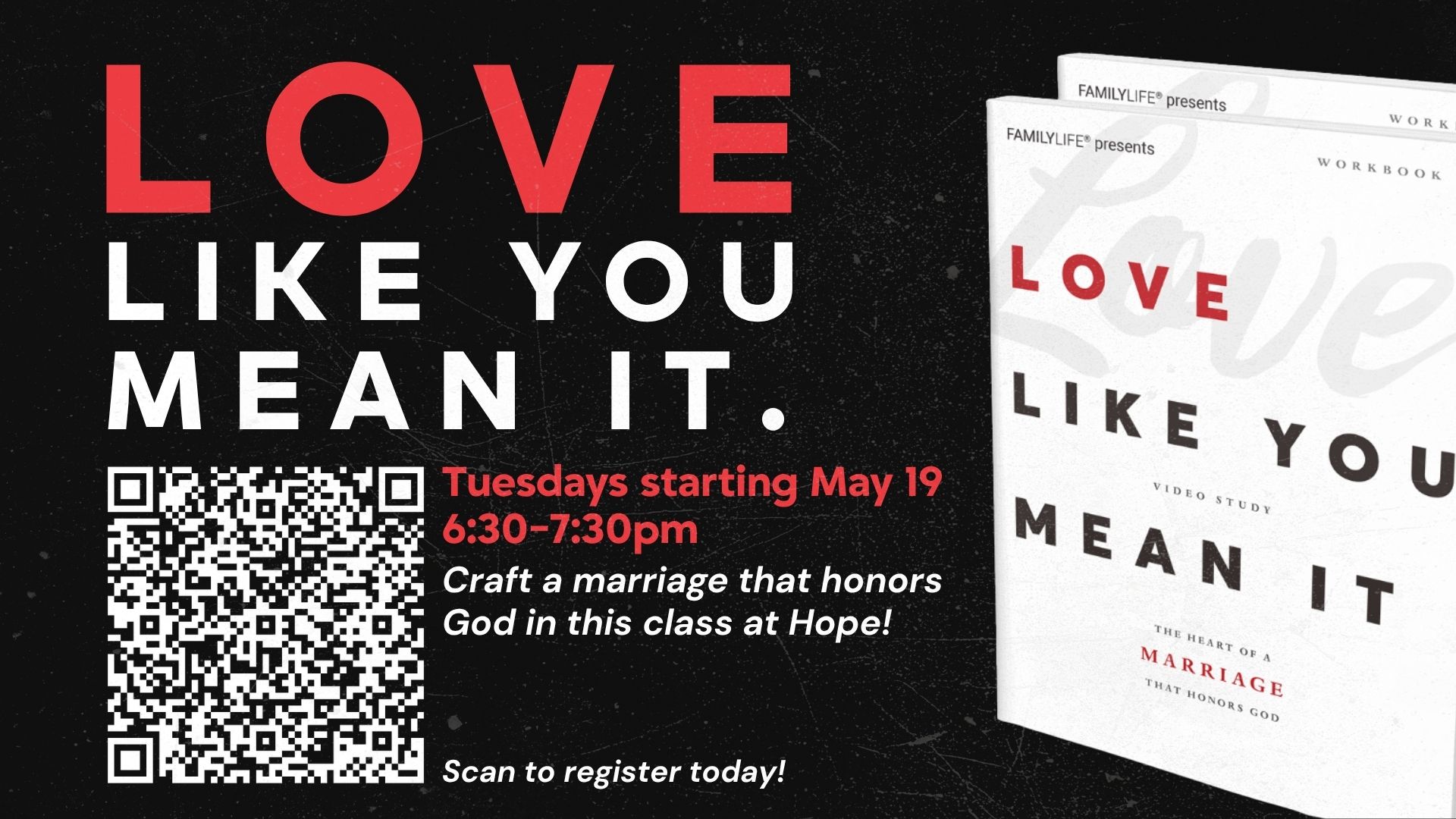 Love Like You Mean It Summer Class Graphic